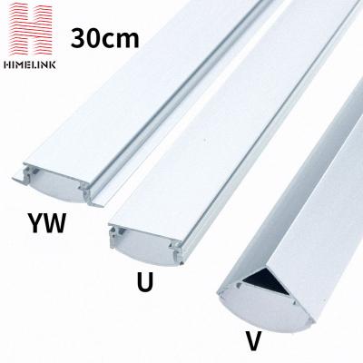 China Surface Aluminum LED Profile 2023 HIMELINK New Design Recessed Rim-less Led Linear High Bay Light Drywall Gypsum Led Aluminum Profile for sale