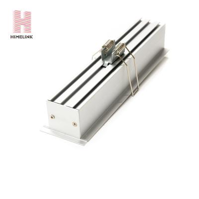 China Surface Aluminum LED Profile Hotel Use Led Lights With Aluminum Profile For Aluminum Led Strip Of Down And Up Linear Lights Perfil de aluminio for sale