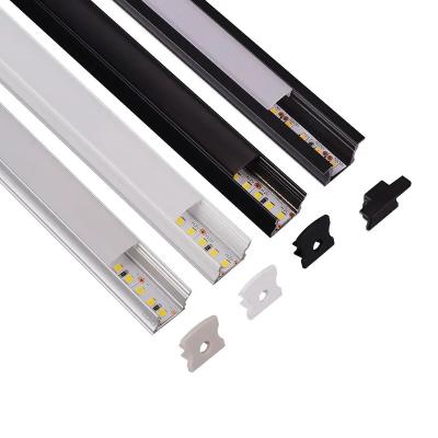 China Surface Aluminum LED Profile Led Aluminum Corner Profile For Outline Display Cabinet And Wall Led Cabinet Housing For Cabinet Light perfil de aluminio for sale