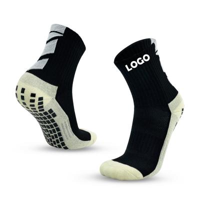 China Breathable 2021 New Design Cotton Socks Custom Made Mens Shock Absorbing Soccer Socks for sale