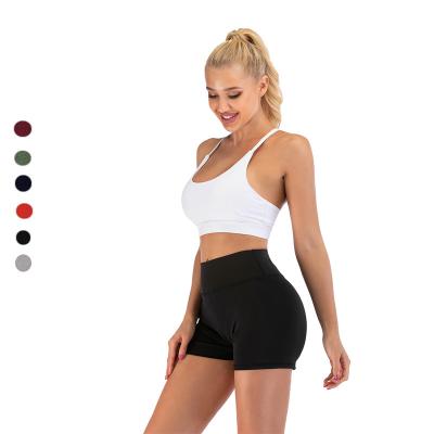 China New Design Breathable Women Push Up Gym Yoga Workout Butt Lifting Yoga Shorts for sale