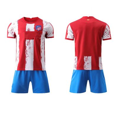 China Comfortable 100% Thailand Quality Polyester Football Jersey 2022 Club Team Soccer Jersey For Adults for sale