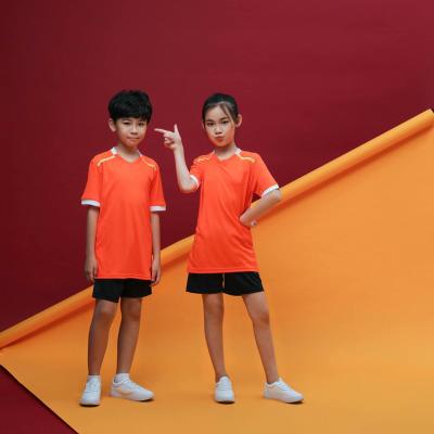 China New Design Comfortable High Quality Wholesale Football Kit Children Soccer Tracksuit Tank Top for sale