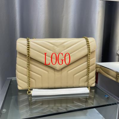 China Retro Fashionable High Quality Lady Bags Brand Designer PU Letter Leather Shoulder Bag Messenger for sale