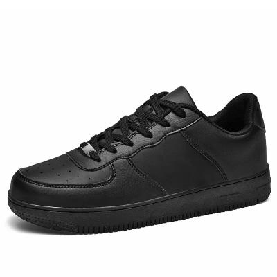 China Fashion Trend fashion black sneakers for men for sale