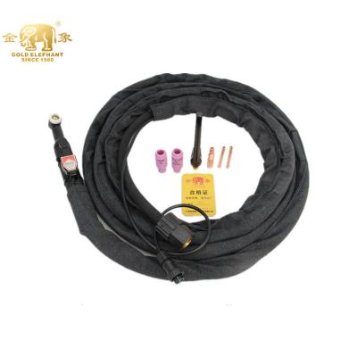 China Air Cooling Gold Torch WP-26 Arc Welding Gun Argon Elephant Gunmetal Welding CAT Solder zu verkaufen