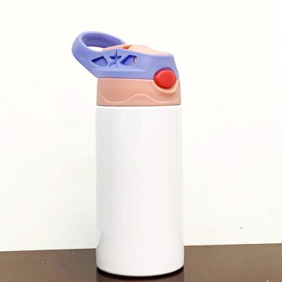 China Viable Wholesale Gifts Customized Logo Promotion 350ml DIY Sublimation Empty Vacuum Insulated Kids Stainless Steel Water Bottles for sale