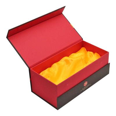 China Recyclable Wholesale Luxury Wine Gift Packaging Box With Custom Logo for sale