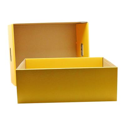 China Recyclable Custom White Cardboard Corrugated Box Is Suitable For Farm Products Gift Boxes for sale