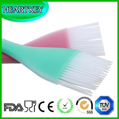 China Silicone Pastry Basting Grill Oil Brush with Solid Core for sale