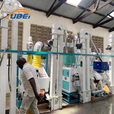 China Grain Processing Machine Small Capacity For Mill Making Corn Flour for sale