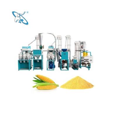 China Low Price Corn Milling Machine Price Small Corn Flour Machinery Corn Grain Flour Processing Line Making Machinery for sale