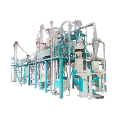 China Automatic Food Processing Units Aata Chakki Maize Grinder Machine Wheat Flour Mill Plant for sale