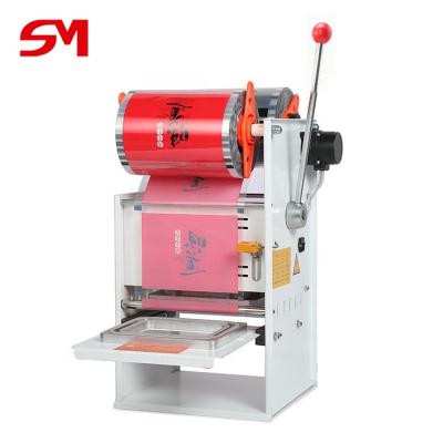 China High Quality Semi Automatic Food Stainless Steel Cup Sealing Machine for sale