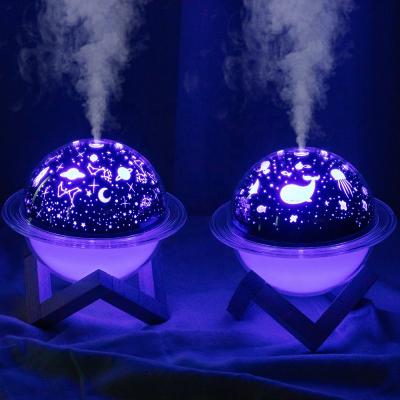 China Wholesale 2021 Ultrasonic Essential Oil USB Humidifier Night Light Color Changing LED Indoor Air Humidifier New Latest for sale