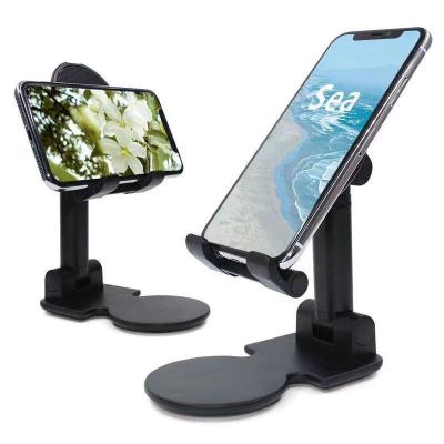 China Hot Selling Mobile Phone Lazy Desk Mobile Phone Lazy Desk Bracket Foldable And Portable Metal Bracket Tablet Protection Telescopic Bracket for sale