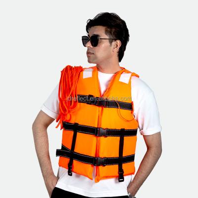 China Lifesaving Rescue Water Sports Wear Custom Logo Floating Life Jacket EPE Foam Marine Cheap Vest For Adult Life Jacket With Low Price for sale