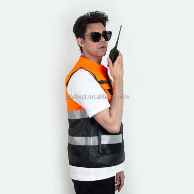 China High Visibility Best Price Factory Direct Low Price In Stock RTS Safety Reflective Vest Custom Quick Delivery Multi-Pocket for sale