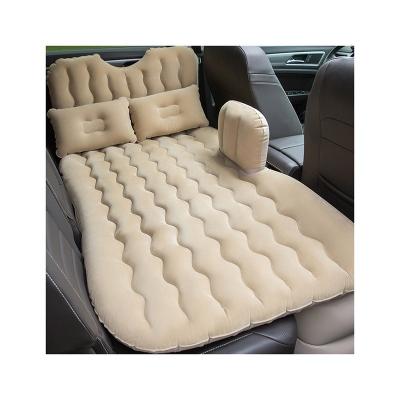 China Wholesale 135*85*45cm Automobile Car Air Mattress Travel Foldable Quick Inflatable Bed for sale