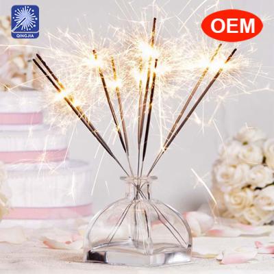 China letter shaped sparkler fireworks 70cm golden sparkler for Birthday, wedding, party for sale