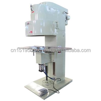 China FG4B Semi-automatic Metal Beverage Tin Drum Can Lid Sealing Machine for sale