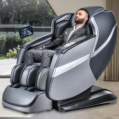 China 2021 cheap selling 4D SL BODY MASSAGE CHAIR with neck massager electric weightlessness full body airbags shiatsu massage chair price for sale