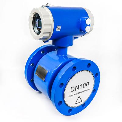 China Tri-Clmap Mini Water Digital Water Flow Meter Connection Sewage Magnetic Flow Meter Electromagnetic Micro Flow Meter for sale