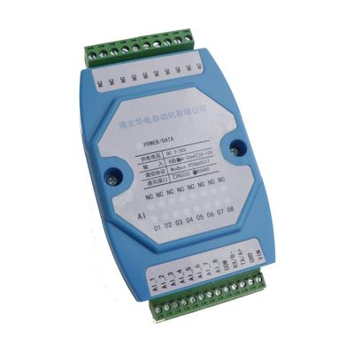 China Signal Acquisition In Bci 8 Way Rs485 / Rs232 4-20Ma Signal Acquisition Analog To Rs485 Converter Sensor Signal Convert for sale