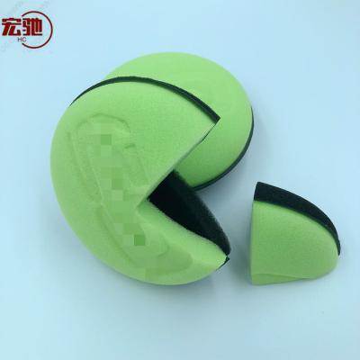 China Double Layer Soft Sponge Auto Wax Applicator for Car Cleaning Kit for sale