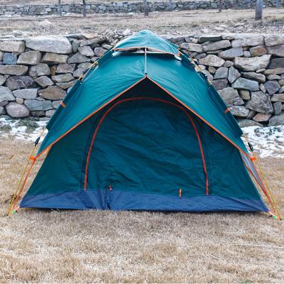 China Tarp Yard Tente Bedouine Party Sleep Camping Tent Double Layer 3-4 Man Noise Resistant Outdoor Tent for sale