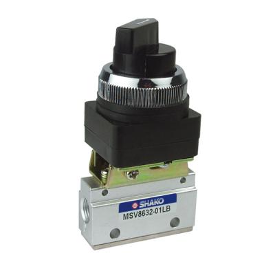 China New Design MSV8632 3/2 Way General Mechanical Valve Pneumatic Control Valve For Factory for sale