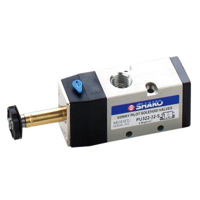 China 3/2 way General Pilot Solenoid Valve 1/4