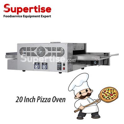 China High Efficiency Easy Operation Multifunctional Fast Cooking Time 46cm 18 20 Inch Width Gas Commercial Oven Pizza Belt Conveyor for sale