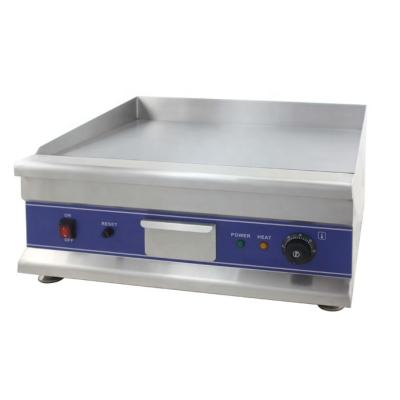 China Vertical Electric Griddle Fluted Cast Iron Cooking Griddle For Restaurant Equipment GE-600 for sale