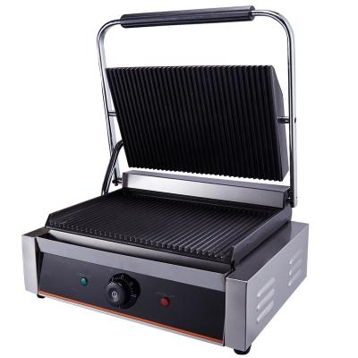 China Hotel Best Selling CE Commercial Electric Panini Sandwich Press Grill Touch Grill for sale