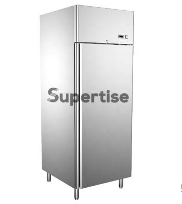 China Double-temperature Refrigerator Equipment Stainless Steel Commercial Upright 4 Door Freezer Refrigerator Sale for sale