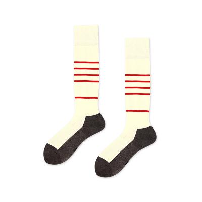 China HEPOLILO QUICK DRY Baby Boy Girl Sports Football Basketball Socks Stocking Style Custom Made Knee High Kids Stripe Long Socks for sale