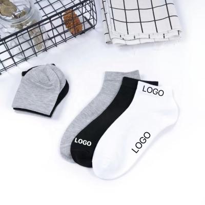 China QUICK DRY Custom Men's Summer Short Socks Cotton Fashion Breathable Boat Knock Comfortable Casual Men Ankle Socks for sale