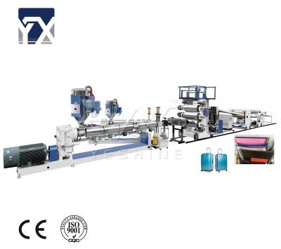 China Sheet ABS PMMA HIPS Suitcase Board Luggage Board Sheet Plate Extrusion Line Making Machine for sale