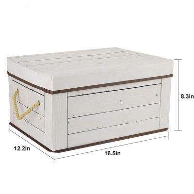 China Wholesale Viable Storage Box Clothes Wooden Bedroom Storage Box for sale