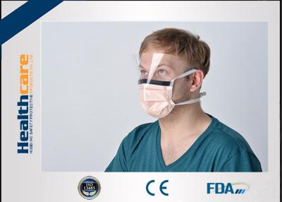 China 2020 China New pneumonia Disposable Surgical Mask With Tie and Anti Fog Visor Grand A Carbon Strip for sale