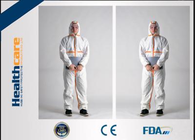 China Disposable Coverall Suit Protective Clothing Overalls For Food Medical Lab Use for sale