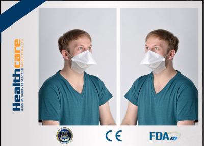 China 4 Falte 3 Falten-faltbare Wegwerfsicherheits-Gesichtsmaske mit Bart-Abdeckungs-Respirator Duck Shape zu verkaufen