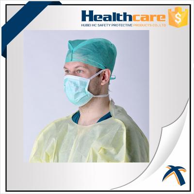 China Blue Nonwoven Disposable Head Cap Particulate Filtration for sale