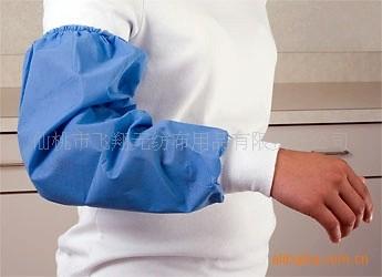 China Free Sample Plastic Disposable Waterproof Arm Sleeve Protectors 18