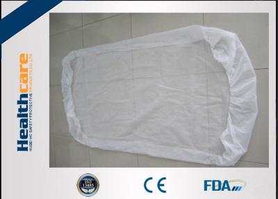 China ISO CE FDA Disposable Waterproof Mattress Protector PP Material With Elastic for sale