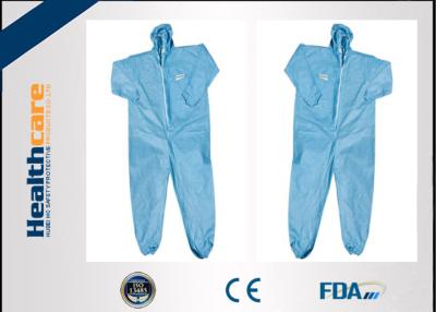 China Unisex Disposable Plastic Body Suit Protective Clothing Fluid Resistant S-3XL for sale