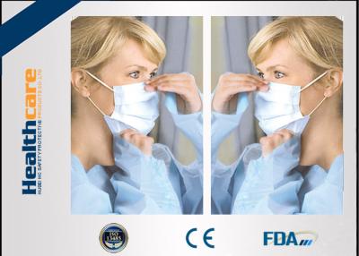 China Disposable Sterile Surgical Masks , Face Mask Medical Use For Mouth Protection for sale