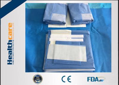 China SMMS Custom Surgical Packs Medical Angiography Pack With EO Gas Sterile for sale