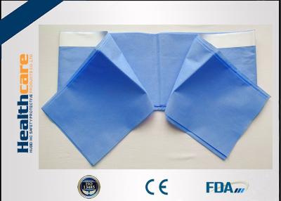 China High Efficiency Disposable Surgical Drapes With Adhesive Side SMS Material for sale